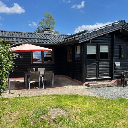 Blockhaus Ferienzauber Villa Bromskirchen Buitenkant foto