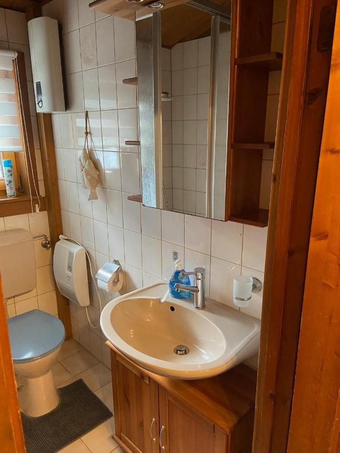 Blockhaus Ferienzauber Villa Bromskirchen Buitenkant foto