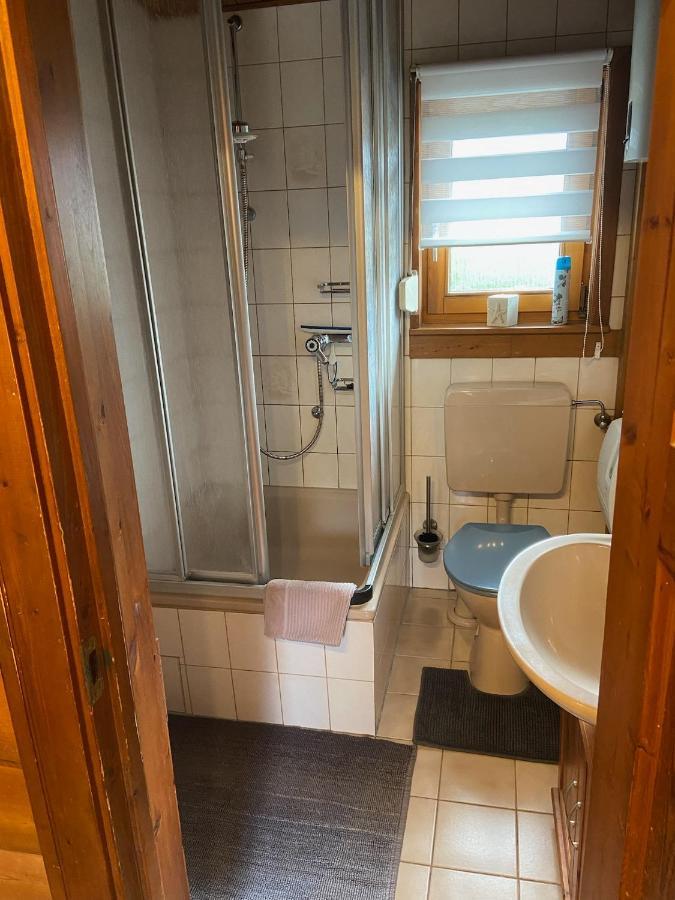 Blockhaus Ferienzauber Villa Bromskirchen Buitenkant foto
