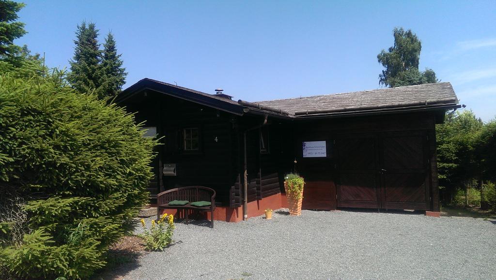 Blockhaus Ferienzauber Villa Bromskirchen Buitenkant foto