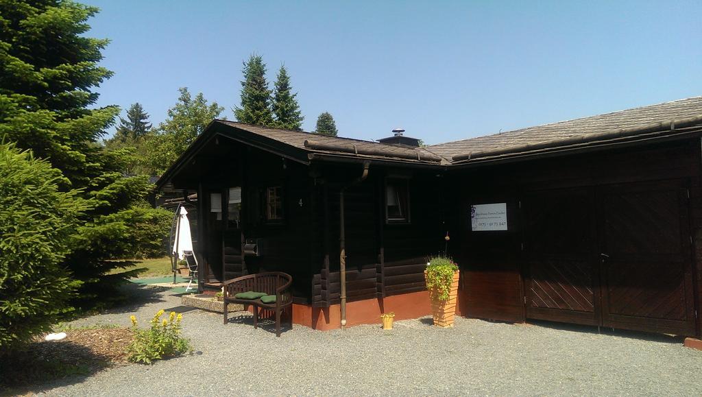 Blockhaus Ferienzauber Villa Bromskirchen Buitenkant foto